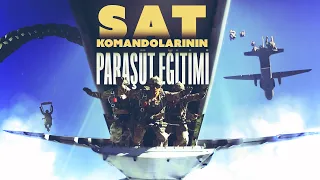 MSB, SAT komandolarının paraşüt eğitimine ilişkin görüntüleri paylaştı