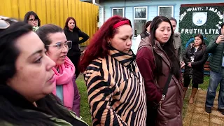 Apoderados y funcionarios de Jardín Frutillita se reúnen con autoridades por emergencia sanitaria.