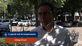 In conversation with the mayor: "Look out for each other during these times"