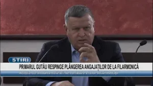 PRIMARUL GUTĂU RESPINGE PLÂNGEREA ANGAJAȚILOR DE LA FILARMONICĂ