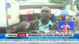 Mombasa Floods: Patients, Schoolchildren Stranded as Heavy Rains Cut Off Roads, Dispensary