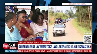 Emmotoka omuli omubiri gw'omukama Oyo eyolekedde Karuziika