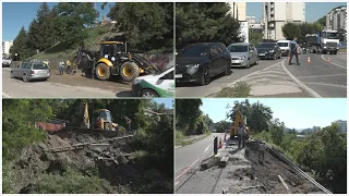 Odron zemlje i kvar na cjevovodu u naselju Bećarevac, nadležne službe brzo reagovale