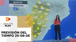 Aragon weather forecast, Tuesday, August 25th