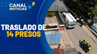 Transfer of 14 Prisoners and the de la Espriella Government's Security Strategy | Canal 1 News
