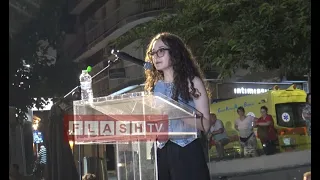 Η ΟΜΙΛΙΑ, ΤΗΣ 16ΧΡΟΝΗΣ ΜΑΘΗΤΡΙΑΣ ΚΑΤΕΡΙΝΑΣ ΜΗΛΙΟΥ, ΣΤΟ ΠΑΝΔΥΤΙΚΟΜΑΚΕΔΟΝΙΚΟ ΣΥΛΛΑΛΗΤΗΡΙΟ ΣΤΗΝ ΚΟΖΑΝΗ