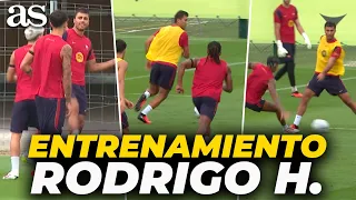 ¡RODRI, NOVEDAD en el FC BARCELONA! El Balón de Oro ya se ENTRENA con sus COMPAÑEROS