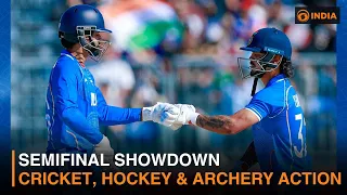 Asian Games Updates: India Wins Silver in Sailing; Indian Cricket Team Fights Sri Lanka in Semis