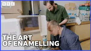 Learning the Craft of Watch Dial Enamelling | The Repair Shop on the Road