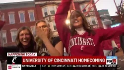 University of Cincinnati gears up for homecoming game