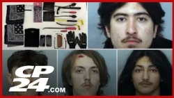 Four men face multiple charges in downtown break-and-enter investigation