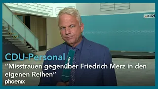Gerd-Joachim von Fallois (phoenix-Korrespondent) zur Umstrukturierung des CDU-Personals | 27.07.26