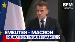 Emmanuel Macron's response: "A lack of substance" (Bernard Sananès)