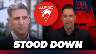 Swans players stood down for rest of season + Dees to challenge Van Rooyen’s ban | AFL Tonight