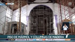Restoration of San Felipe de Portobelo Church is 58% complete