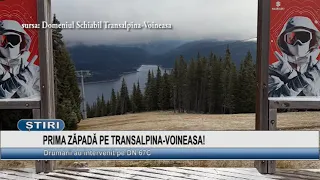 FIRST SNOW AT TRANSALPINA VOINEASA