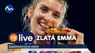 Fantastická Emma Zapletalová priniesla zlato z majstrovstiev Európy | TN live