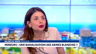 Najwa El Haïté: "Knives shouldn't be the solution young people turn to for protection"