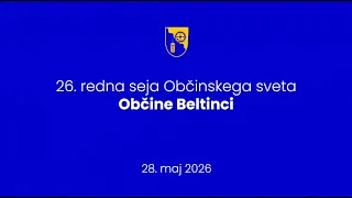 27. redna seja Občinskega sveta Občine Beltinci, 28. 5. 2026