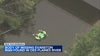 Missing man found dead in Des Plaines River near Libertyville, officials say