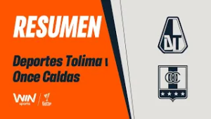 Tolima vs. Once Caldas (resumen y goles) | Liga BetPlay Dimayor 2026-1 | Fecha 7