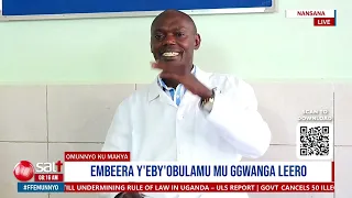 EMBEERA Y'EBYOBULAMU MU GGWANGA LEERO.  #OmunnyoKuMakya #SaltTvUpdates