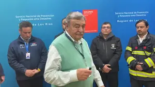 AUTHORITIES ADDRESS THE SEVERE WEATHER FRONT AFFECTING LOS RÍOS