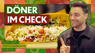 Döner from the oven? Bake-at-home Döner vs. Takeout! | Sat.1 Ready-Meal Check