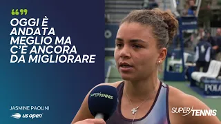 Paolini after her win over Stefanini | US Open 2026