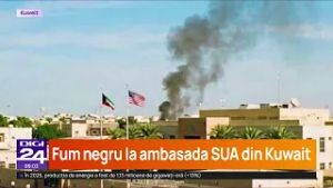 Coloană de fum deasupra ambasadei SUA în Kuweit. Anunțul misiunii diplomatice