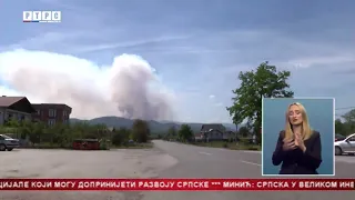 U Tesliću bukte požari: Najteže na području Buletića gdje gori više od 100 hektara šume