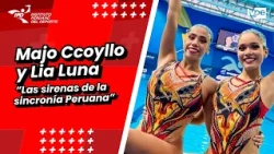 MAJO CCOYLLO and LIA LUNA: The Peruvian mermaids conquering the world with their synchronicity 🌊🇵🇪