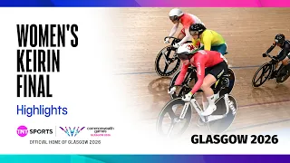 HIGH-SPEED CHAOS! 💨 | Cycling Women's Keirin Final | Glasgow 2026 Commonwealth Games