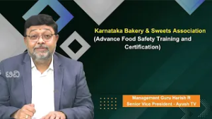 Karnataka Bakery & Sweets Association (Food Safety Training Event)| By Management Guru - Harish R