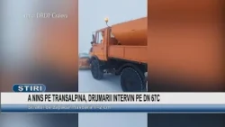 SNOWFALL ON TRANSALPINA, ROAD CREWS INTERVENE ON DN 67C