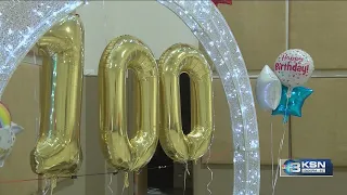 Wichita's former Boeing riveter celebrates 100th birthday