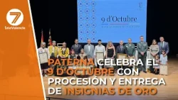 Paterna celebrates October 9th with a Civic Procession and awards ceremony