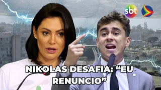 Nikolas nega envolvimento em vídeo de Michelle e promete RENUNCIAR se provarem