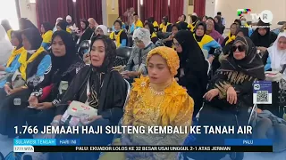 STHI - 1.766 Jemaah Haji Sulteng Kembali ke Tanah Air