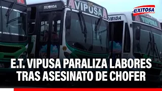 🔴🔵 Ancón: Patio de maniobras permanece cerrado y sin presencia policial tras ataque a chofer