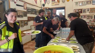 Floods and wildfires: A day dedicated to those who help us for free during weather alerts, here i...