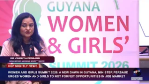 WOMEN AND GIRLS SUMMIT 2026: A NEW DAWN IN GUYANA, MIN PERSAUD URGES WOMEN AND GIRLS TO NOT