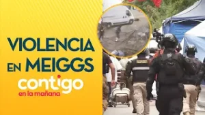 TOLDOS ENCADENADOS: Así fue el episodio de violencia en Barrio Meiggs - Contigo en la Mañana