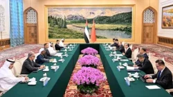 Wang Yi Meets with the Special Envoy of the UAE President for Chinese Affairs