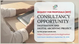 CMC Consultancy Opportunity-Request for Proposals