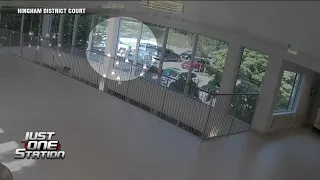 Caught on camera: Shots fired in library parking lot after road rage incident