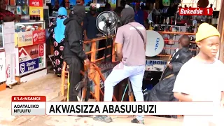 Agataliikonfuufu Omuwala wa KIU eyattibwa akwasizza abasuubuzi essimu ye ezadde leenya