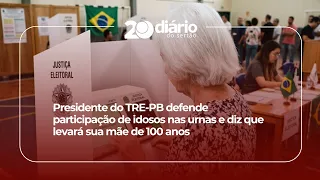 TRE-PB President advocates for elderly participation in elections and says he will take his 100-y...