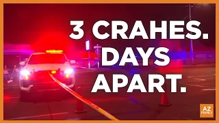Three hit-and-runs across the Phoenix area: Here’s what police know