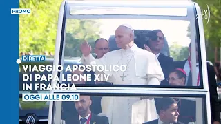 Pope Leo's Apostolic Journey to France - Today, September 28, from 9:10 a.m., live on TV2000